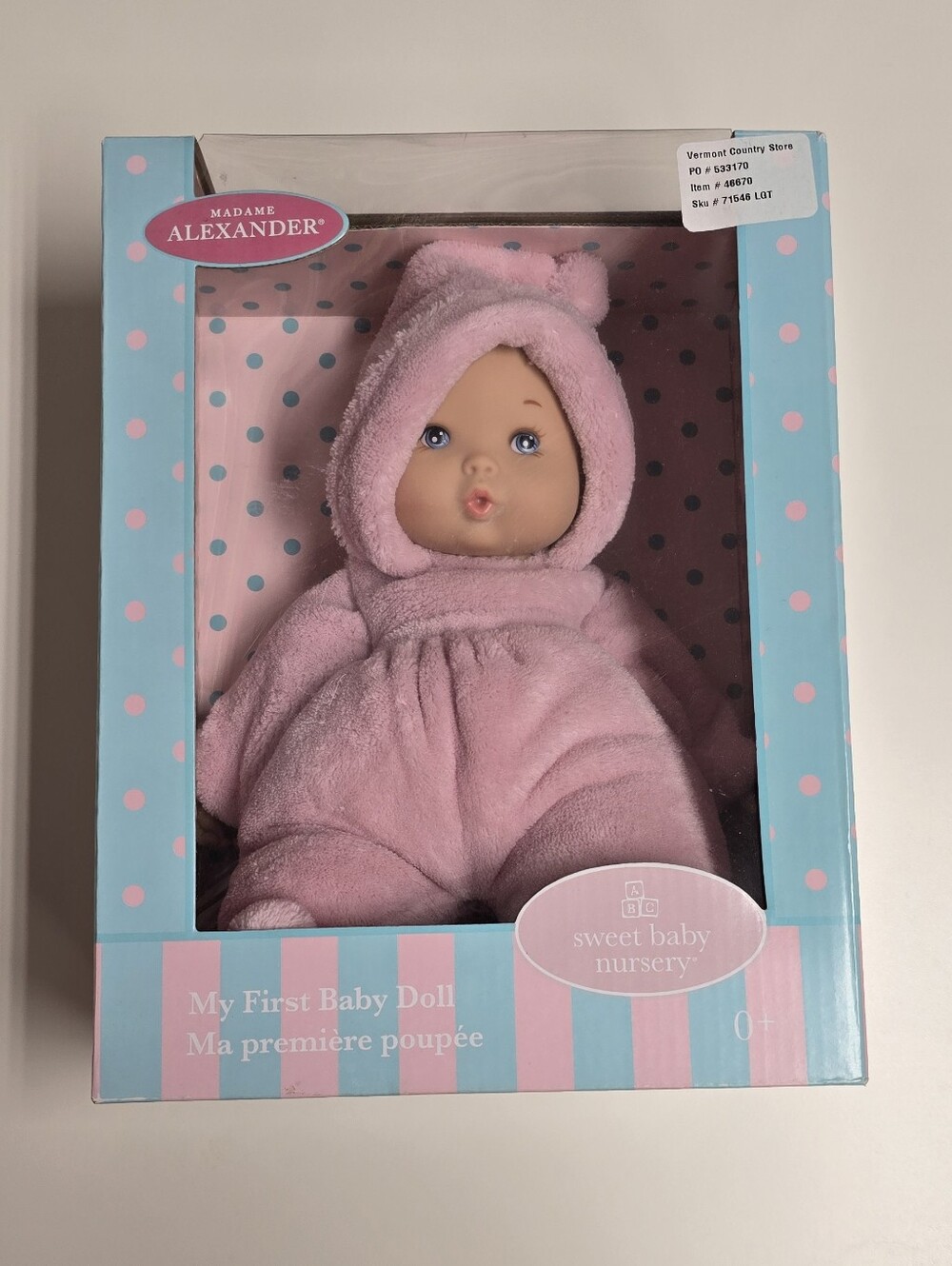 Madame Alexander My First Baby Doll